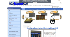 Desktop Screenshot of kiltverhuur.nl